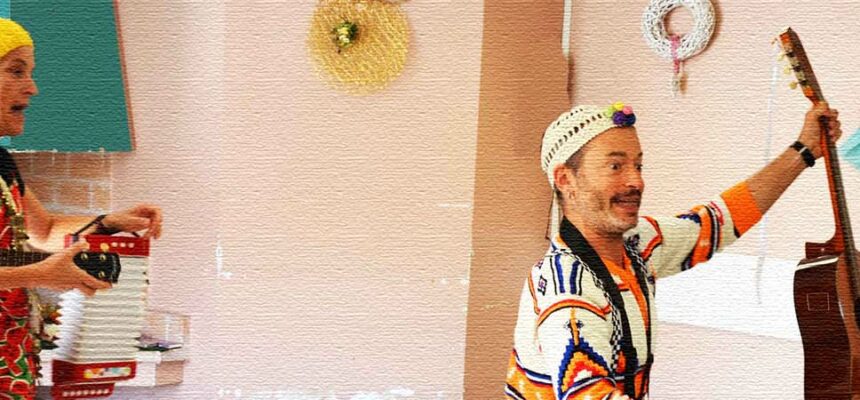 Duo musical et clown l'amour sous toutes ses facettes, cours de yoga détourné